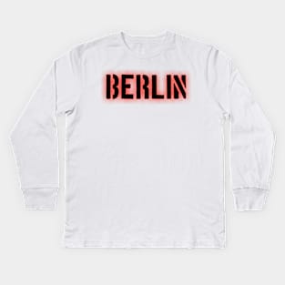 Cities-berlin Kids Long Sleeve T-Shirt